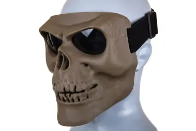Maska Skeleton Full Face Tan - obrazek 5