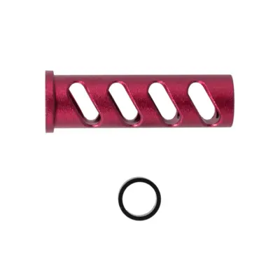 Zaślepka prowadnicy zamka LA Capa Customs CUTOUT do replik TM Hi-Capa 5.1 (z pierścieniem Delrin) Czerwona LAC-12-040949-00 asgbox.pl Zaślepka prowadnicy zamka LA Capa Customs CUTOUT do replik TM Hi-Capa 5.1 (z pierścieniem Delrin) Czerwona LAC-12-040949-00 asgbox.pl