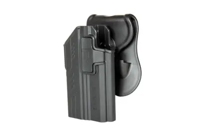 Kabura R-Defender GEN.2 do Glock 17 z latarką - Czarna - obrazek 4