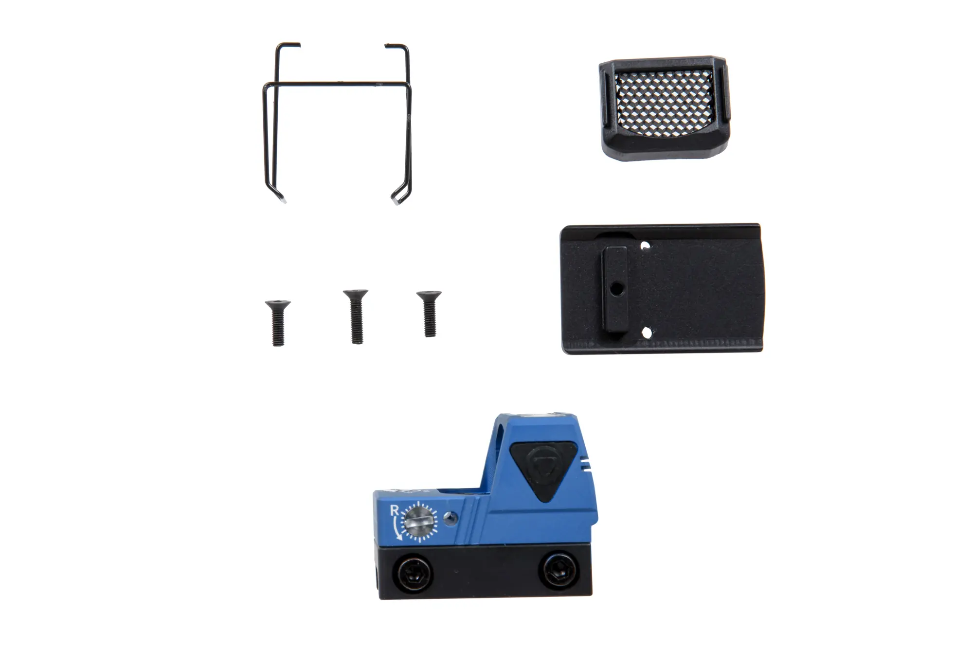 Kolimator xFORCE MINI Solar Powered Niebieski JJA-10-040504-00 asgbox.pl Kolimator xFORCE MINI Solar Powered Niebieski - obrazek 4