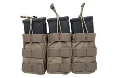 Potrójna ładownica Open na magazynki typu 7.62 Emerson Gear Ranger Green - obrazek 3