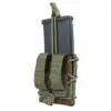 Pojedyncza ładownica typu Open Specna Arms Tactical na magazynki karabinowe Woodland OD-G-SPE-19-042423-00 asgbox.pl
