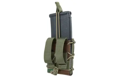Pojedyncza ładownica typu Open Specna Arms Tactical na magazynki karabinowe Woodland - obrazek 4
