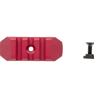 Alternative view of Szyna RIS 3-slot na M-LOK Czerwona
