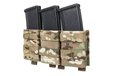 Potrójna otwarta ładownica na magazynki 7.62 mm Wosport MC - obrazek 3