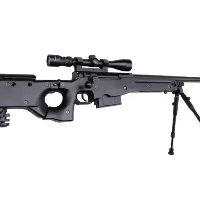 Replika karabinu snajperskiego G96D z lunetą i dwójnogiem OD-G-WEL-02-001238-00 asgbox.pl Replika karabinu snajperskiego G96D z lunetą i dwójnogiem OD-G-WEL-02-001238-00 asgbox.pl