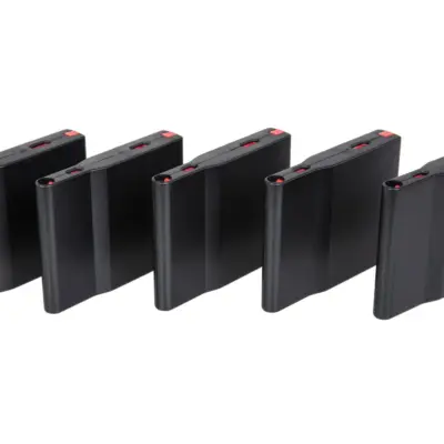 Alternative view of Zestaw 5 polimerowych magazynków do replik SRS Silverback Czarny