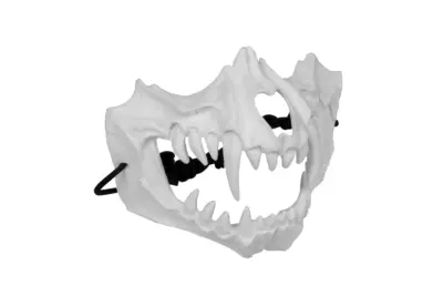 Maska Exoskeleton - Biała - obrazek 4