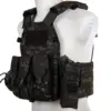Kamizelka Plate Carrier Emerson Gear 6094A Style z zestawem ładownic MC Black OD-G-EME-18-041220-00 asgbox.pl