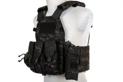 Kamizelka Plate Carrier Emerson Gear 6094A Style z zestawem ładownic MC Black - obrazek 5