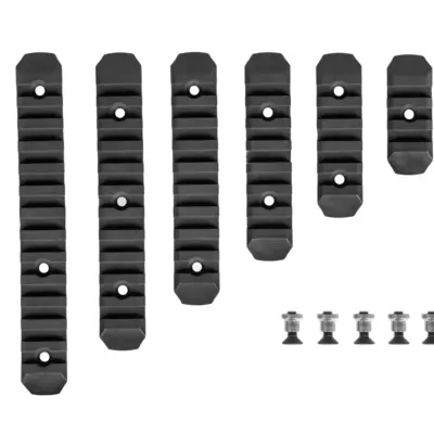 Alternative view of Zestaw 6 polimerowych szyn RIS na KeyMod Czarny