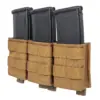 Potrójna otwarta ładownica na magazynki 7.62 mm Wosport Coyote Brown OD-G-WSP-19-039511-00 asgbox.pl