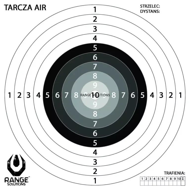 asgbox.pl - Tarcze do wiatrówki AIR - 500 szt.