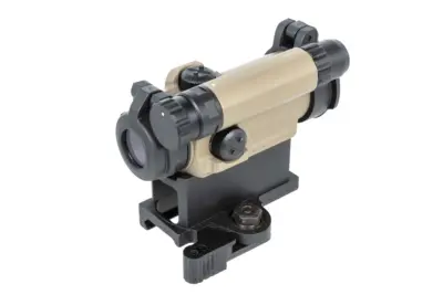 Kolimator JJ Airsoft M5 z montażem niskim/QD Tan - obrazek 3
