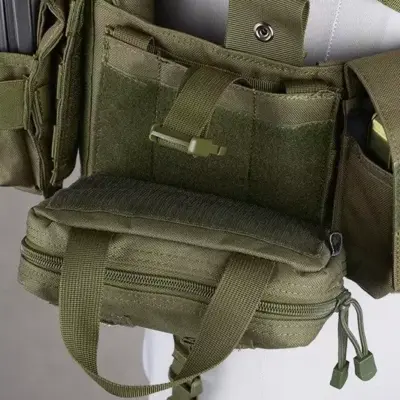 Mała apteczka zrywana MOLLE - ranger green OD-G-PRI-19-019384-00 asgbox.pl