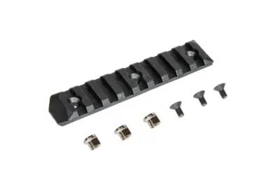 Szyna ERS™ KeyMod 9 slotów - czarna - obrazek 2