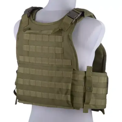 Kamizelka taktyczna typu Plate Carrier - oliwkowa OD-G-GFT-18-018404-00 asgbox.pl