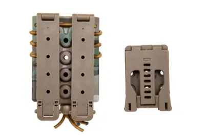 Ładownica na 2 magazynki M4/M16 Wosport Urban Assault Quick Pull MC - obrazek 3