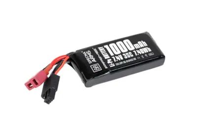 Akumulator Li-Po Specna Arms x Gens Ace 1000 mAh 35C PEQ 7.4V T-Deans G-Tech - obrazek 2