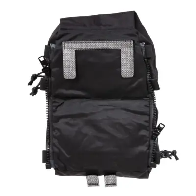 Alternative view of Panel tylny z systemem MOLLE do kamizelki taktycznej V5 PC Wosport Czarny