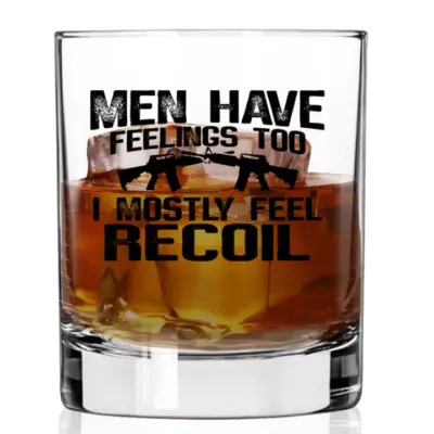 Szklanka do Whisky - MEN HAVE FEELINGS LUC-31-035163-00 asgbox.pl