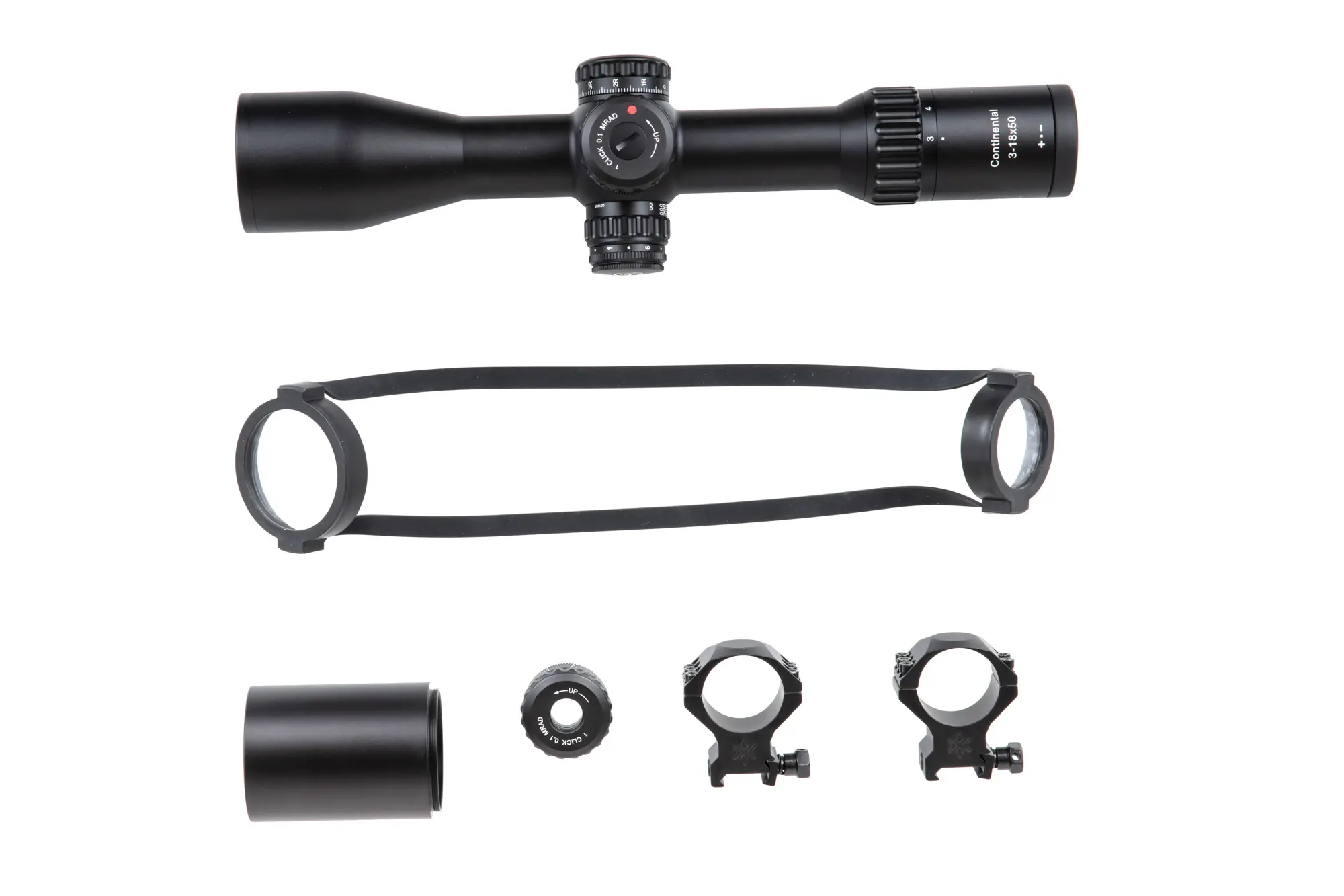 Luneta Vector Optics CONTINENTAL X6 3-18X50 VCT-34FFP Czarna VEC-10-043270-00 asgbox.pl Luneta Vector Optics CONTINENTAL X6 3-18X50 VCT-34FFP Czarna - obrazek 4