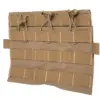 Panel Ładownica Ape Force Gear na 3 magazynki M4/M16 Flat Coyote Brown OD-G-APE-19-044852-00 asgbox.pl