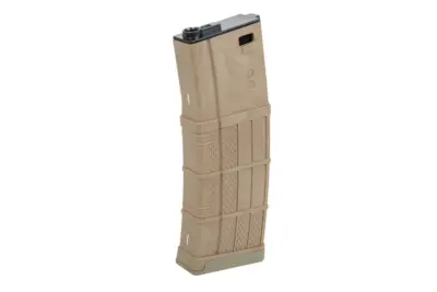 Magazynek Polimerowy Mid-Cap na 175 kulek Tornado do replik M4/M16 Tan - obrazek 2