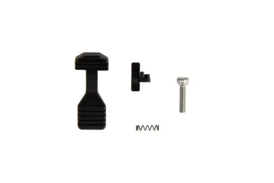 Wzmocniony Bolt Catch do replik M4/M16 AEG - Czarny - obrazek 2