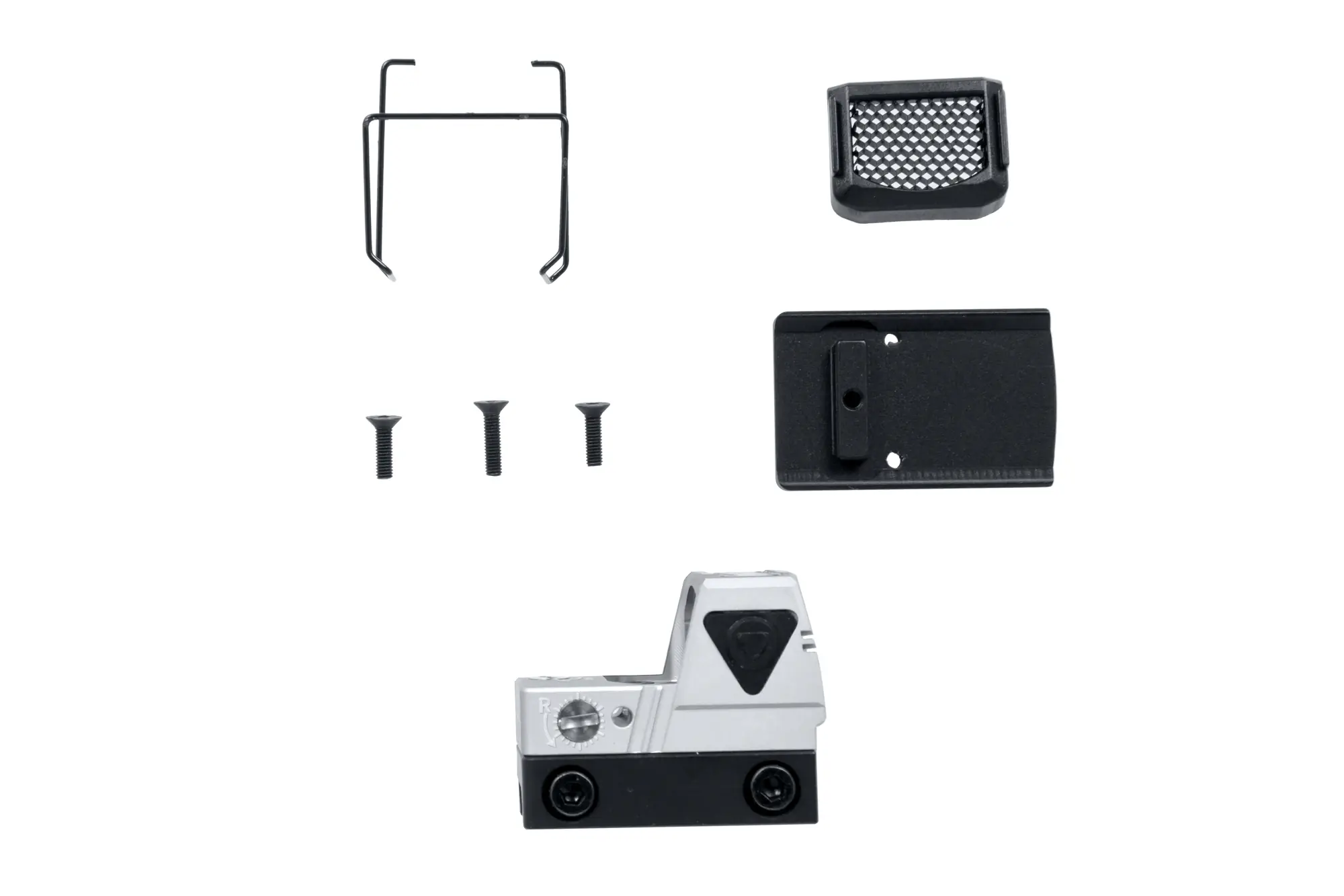 Kolimator xFORCE MINI Solar Powered Srebrny JJA-10-040508-00 asgbox.pl Kolimator xFORCE MINI Solar Powered Srebrny - obrazek 4