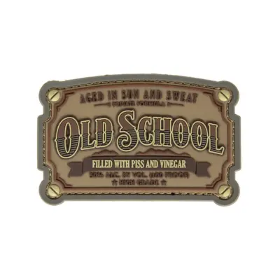 asgbox.pl - Naszywka Old School - Desert