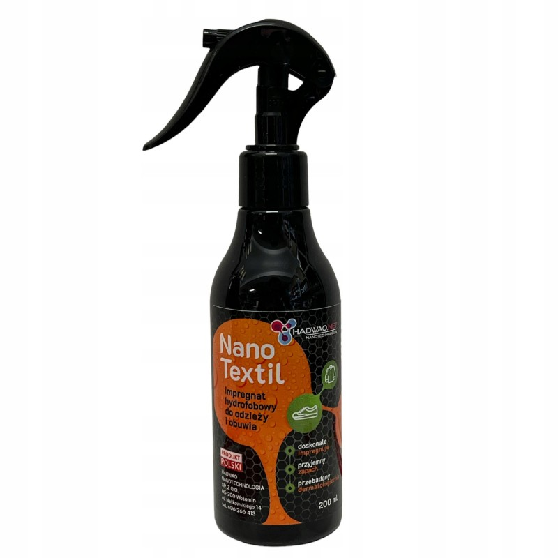 asgbox.pl - Impregnat do butów i odzieży HADWAO Nano Textil 200 ml