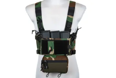 Kamizelka taktyczna typu Chest Rig Specna Arms Tactical Adaptive V2 Woodland - obrazek 4