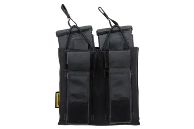Podwójna ładownica Open Top na magazynki M4/M16 + pistoletowe Czarna - obrazek 3