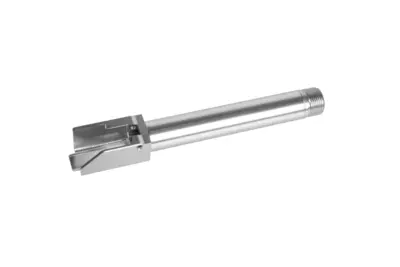 Lufa zewnętrzna "2 Way Fixed" Non-Recoiling do replik TM G17/G18C/G22 - Srebrna - obrazek 3