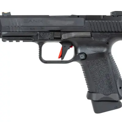 asgbox.pl - Pistolet ASG Cybergun x SAI Canik TP9 Elite Combat Green Gas Czarny