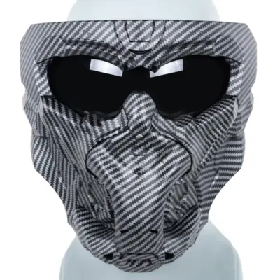 asgbox.pl - Zestaw 2 w 1 Maska Wosport Doomsday MA-150 Carbon Fiber