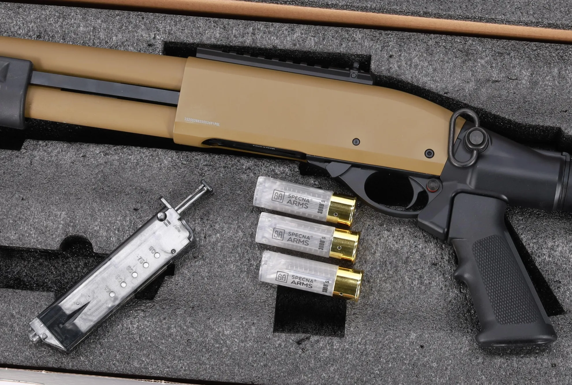 Strzelba ASG Specna Arms SA-VGS6 Vapor™ Half-Tan OD-G-SPE-02-047924-00 asgbox.pl asgbox.pl - Strzelba ASG Specna Arms SA-VGS6 Vapor™ Half-Tan