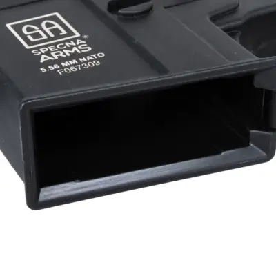 asgbox.pl - Karabinek ASG Specna Arms SA-F08 FLEX™ BLDC™ HAL ETU™  Gen. 2 Czarny