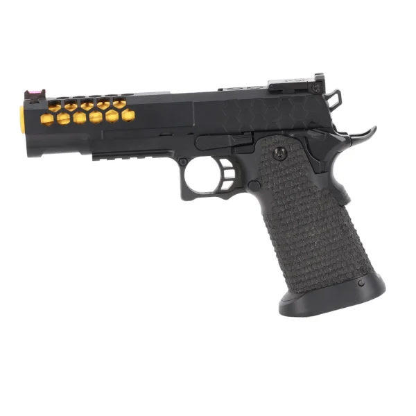 asgbox.pl - Specna Arms Hi-Capa SA-VGP15 VAPOR Pistolet GBB - Czarno-Złoty