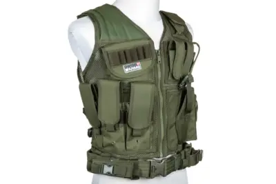 asgbox.pl - Kamizelka taktyczna Cybergun Swiss Arms Tactical BT-4 Oliwkowa