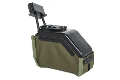 asgbox.pl - Magazynek box 1500 kulek Specna Arms do replik SA-249 Oliwkowy