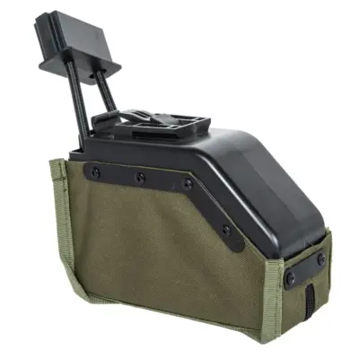 asgbox.pl - Magazynek box 1500 kulek Specna Arms do replik SA-249 Oliwkowy