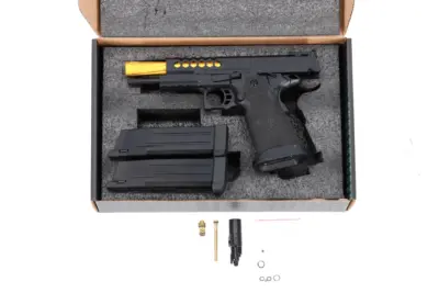 Specna Arms Hi-Capa SA-VGP15 VAPOR Pistolet GBB - Czarno-Złoty - obrazek 2
