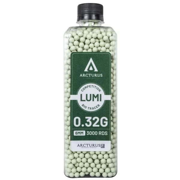 asgbox.pl - Kulki Arcturus RS® LUMI BIO TRACER Match Grade 0.32g 3000 sztuk butelka