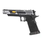 asgbox.pl - Specna Arms Hi-Capa SA-VGP20 VAPOR Pistolet GBB (Optics Ready) - Czarno-Srebrny