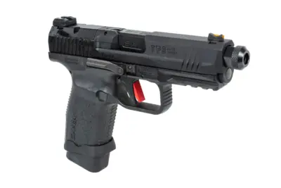 Pistolet ASG Cybergun x SAI Canik TP9 Elite Combat Green Gas Czarny - obrazek 2