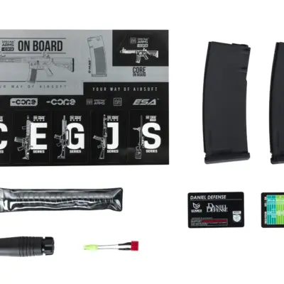 Alternative view of Karabinek ASG Specna Arms Daniel Defense® MK18 SA-C19 CORE™ HAL ETU™ Gen.2 Czarny