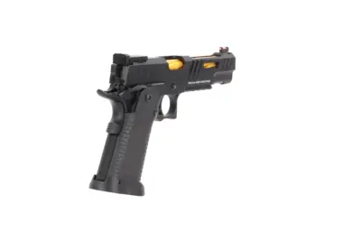 Specna Arms Hi-Capa SA-VGP09 VAPOR Pistolet GBB - Czarno-Złoty - obrazek 2