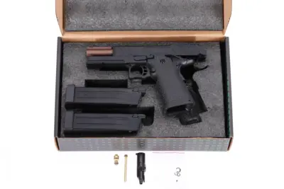 Specna Arms Hi-Capa SA-VGP18 VAPOR Pistolet GBB (Optics Ready) - Czarny - obrazek 3